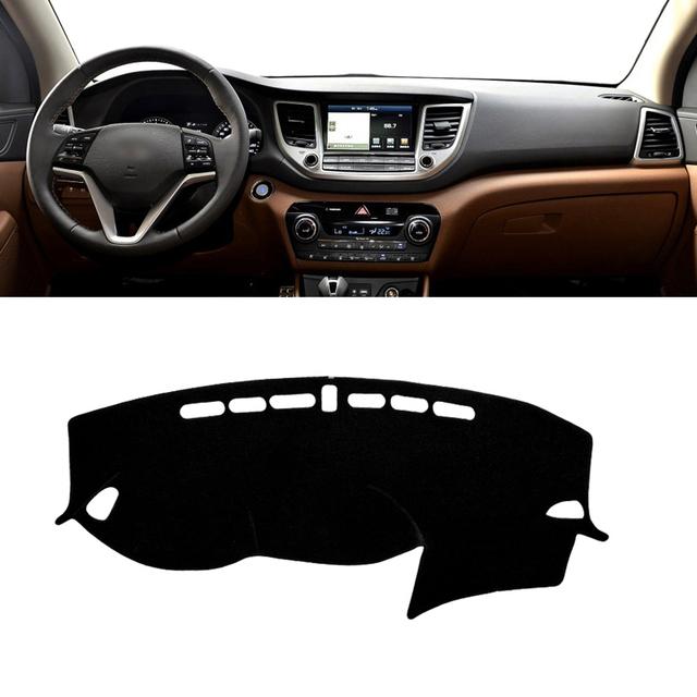 Для Hyundai Tucson TL 2015 2016 2017 2018 2019 2020 чехол на приборную панель автомобиля, избегайте света, коврик для панели приборов, коврики, аксессуары