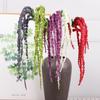 Handmade Artificial Foam Flower Vine 8 Fork Artificial Wisteria Wedding Backdrop Decor