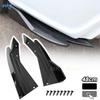 Universal Car Front Rear Bumper Strip Lip Spoiler Diffuser Splitter Scratch Protector Carbon Fiber Winglets Side Skirt