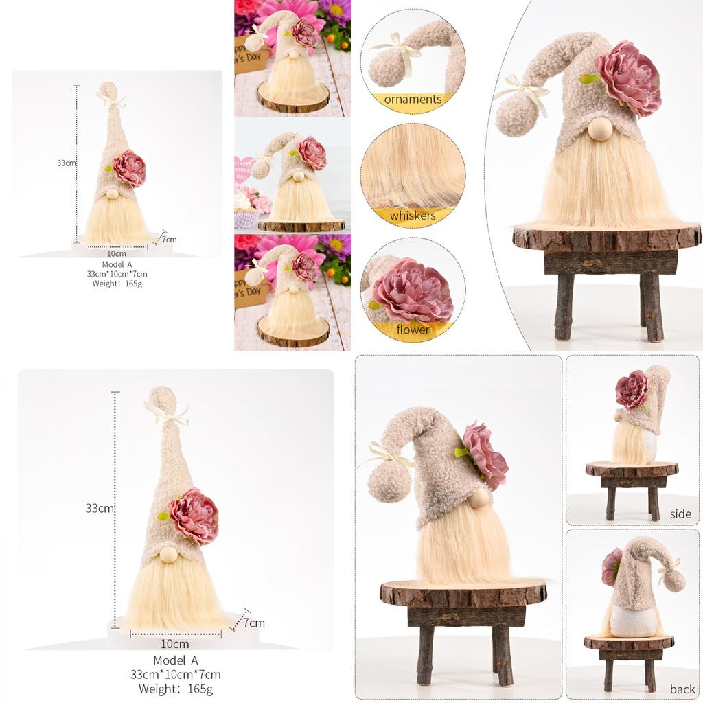 Очаровательная плюшевая кукла Гвоздика Рудольф для празднования Дня матери, подарок, декор