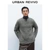 Мужской повседневный вязаный свитер UR 2025 зимней коллекции