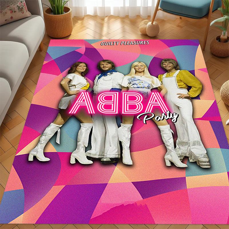 ABBA Iconic Music Legacy carpet Suitable for all seasons floor mats Christmas gifts Protective pad Dormitory decoration