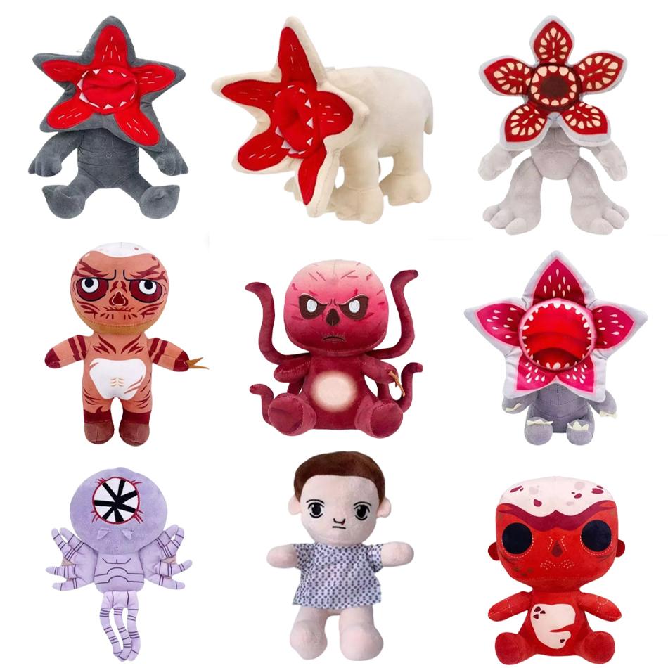 New Cute Man-Eating Flower Demogorgon Plush Toy Doll Cartoon Movie Peripheral Plushie Game Enthusiast Children'S Gift