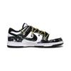 Nike Кроссовки Dunk Immediate Success Кожаные Устойчивые к истиранию Низкие Скейтбордические Унисекс Черно-белые HF5441-100(Team610-SBOX)