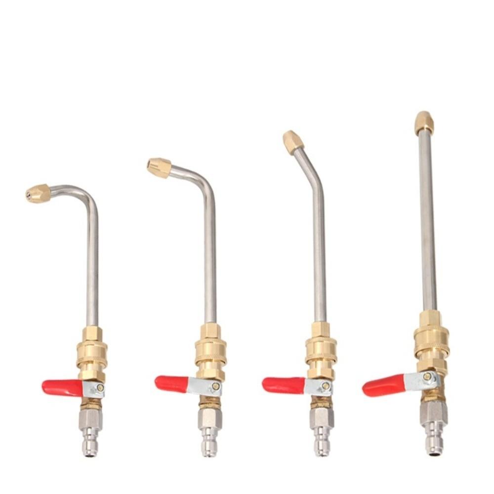 1/4 Inch Car Quick Nozzle High Pressure Washer Gutter Cleaner Washer Valve Wand Car Washing