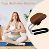 Yoga Stool Meditation Prayer Stool Height Adjustable Hip Support Ergonomic Metal Yoga Chair