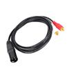 JORINDO Microphone Cable XLR Male To Dual RCA Y Splitter Balanced Signal Microphone Connection Cable