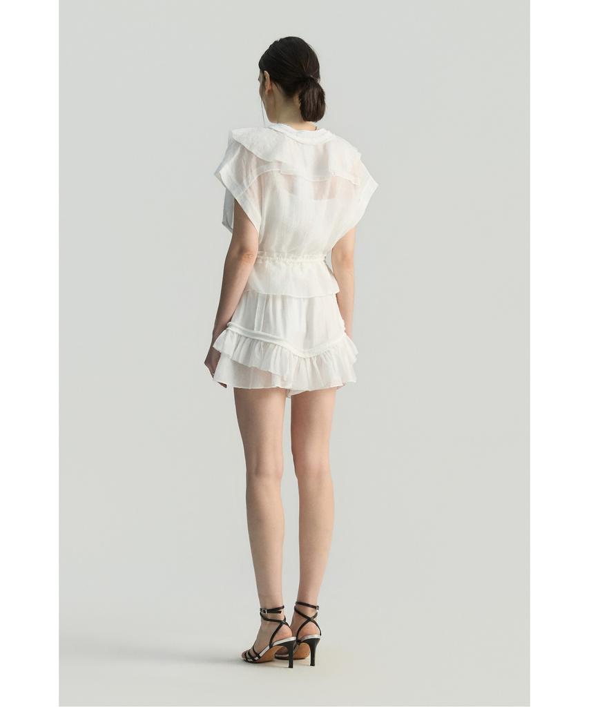 IROWOMEN Jovianne Ruffle Banding Shorts Iopom26108Ivx