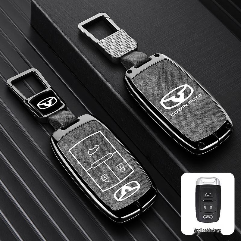 Чехлы-брелоки из цинкового сплава для Chery, Tiggo 8, 7 Plus - Полное покрытие, 5-кратная защита от падений