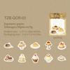 JIAWU Tea Drinking Day Series Vintage Coffee Cake Landscape Material Collage Scrapbooking Sticker Creative Journal Stationery