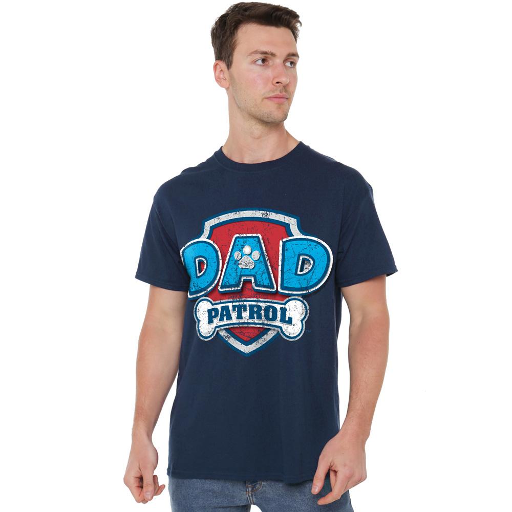 Paw Patrol Mens Dad Patrol Fathers Day T-Shirt