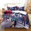 Игровой постельный комплект Overwatch 2 Invasion для 3D-печати Односпальный Двуспальный Полный Queen King Размер Комплект постельного белья для спальни взрослого ребенка Комплекты с пододеяльником
