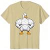 Funny Gym Duck Tshirt Gym Animal Print Shirts Short Sleeve ONeck Tops Funny Gym Lover Gift Print T Shirts Male Tee Tops