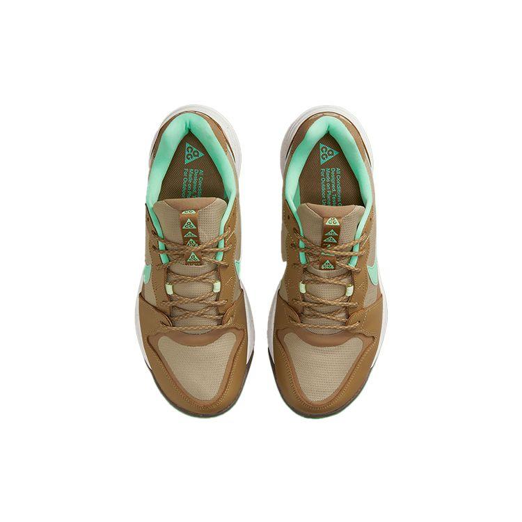 Nike ACG Lowcate Limestone Green Glow Мужские кроссовки Коричневые темно-коряги с парусом DX2256-200