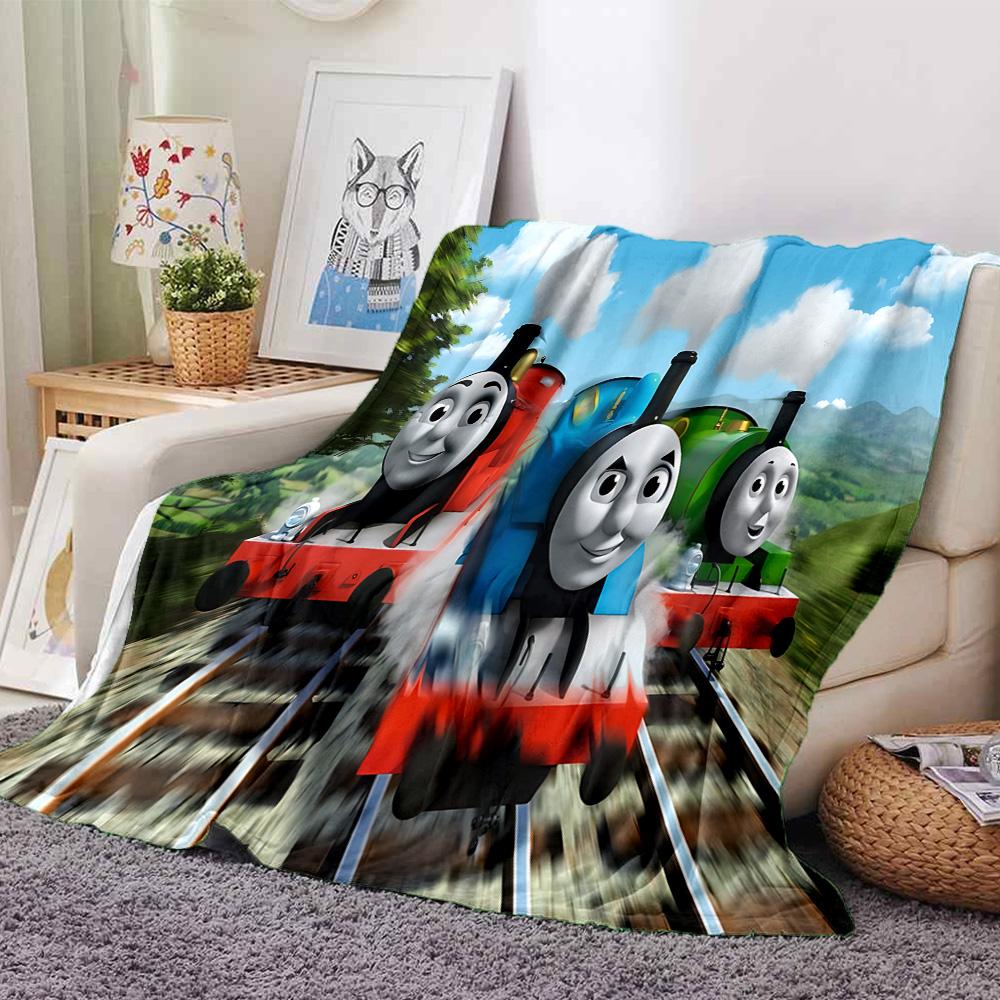 1 шт. Фланелевое одеяло Thomas & Friends Spills & Thrills, супермягкое, милое, комфортное, для путешествий, постельное белье, диван, диван, одеяло Y73018