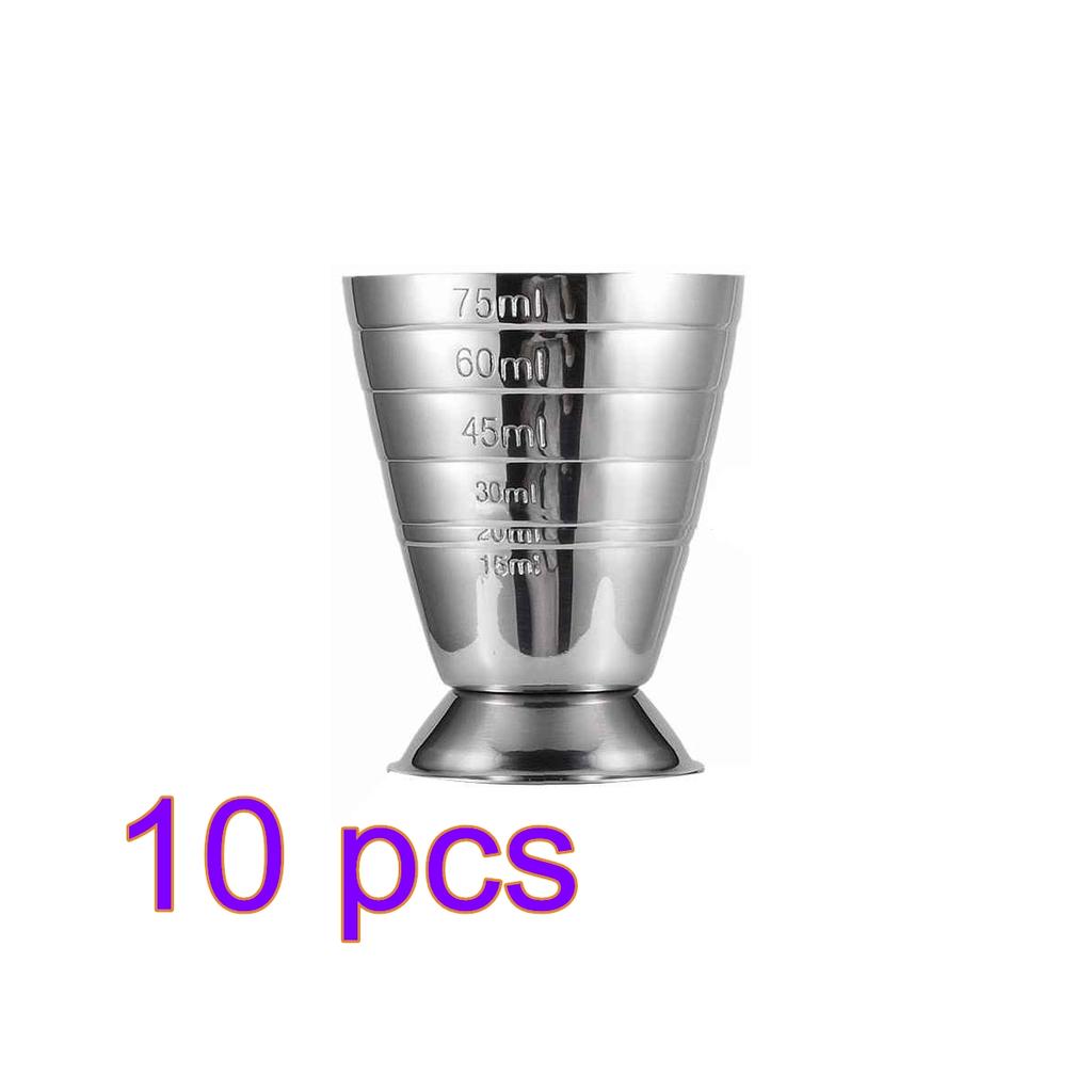 Точный мерный джиггер для вина, шейкеры для пабов, баров, чашки с гладкой поверхностью, легкий стакан