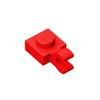 20 шт. Детали MOC 61252 Пластина Специальная 1x1 с зажимом 6019 Совместимые Кирпичики DIY Сборка Строительные Блоки Частицы Детская Мозговая Игрушка