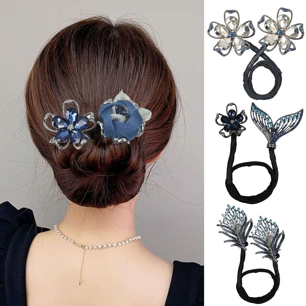 Hair Accessories Hair Bun Maker Hair Styling Tool Hair Twist Maker Gift Bundle Hair Tie Women