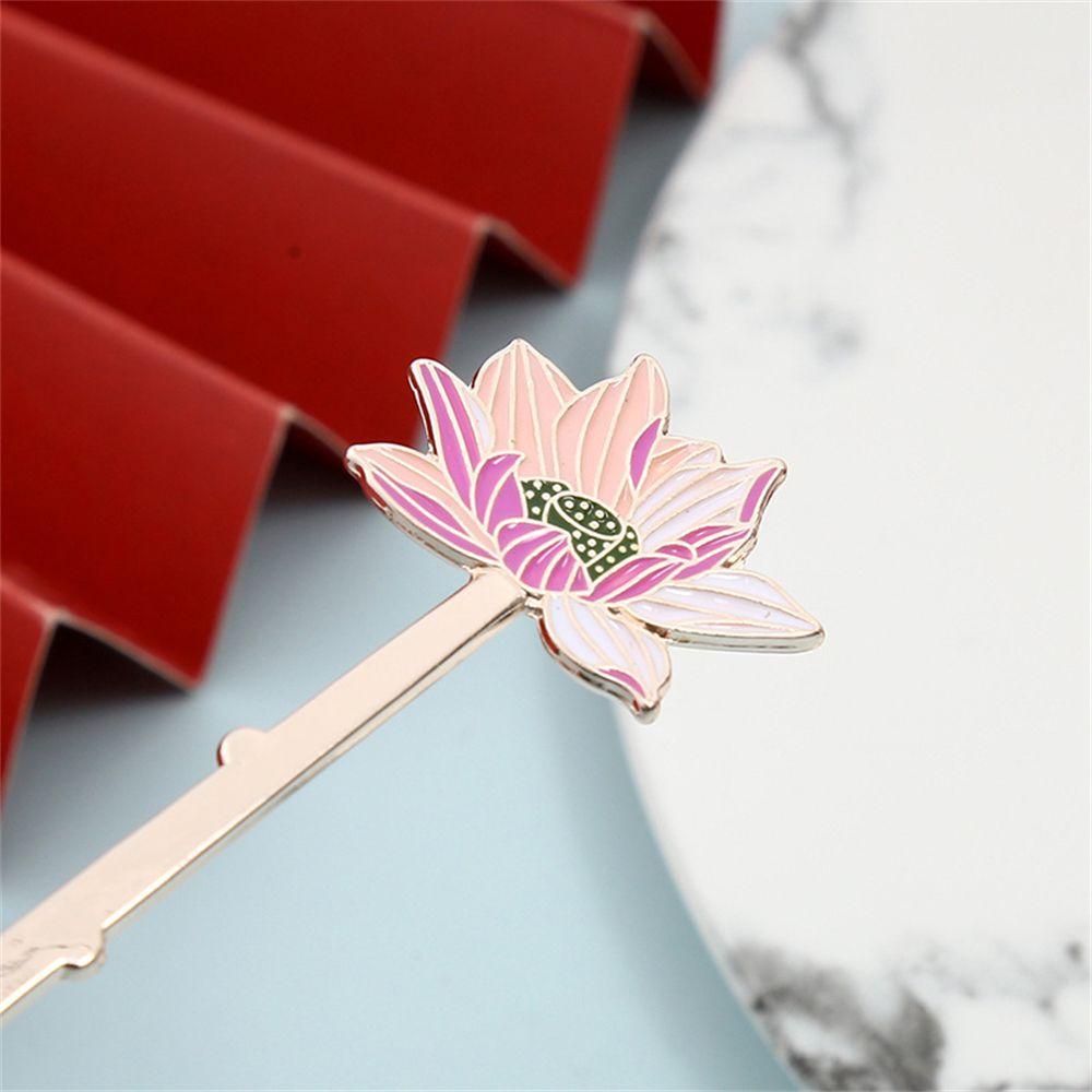 Special Lotus Flower School Supplies Students Page Label Reading Assistant Book Support Bookmarks