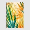 Golden Tropics Abstract Colourful Pattern Poster Metal Plaque Club Party Mural Create Wall Decor Tin Sign Posters