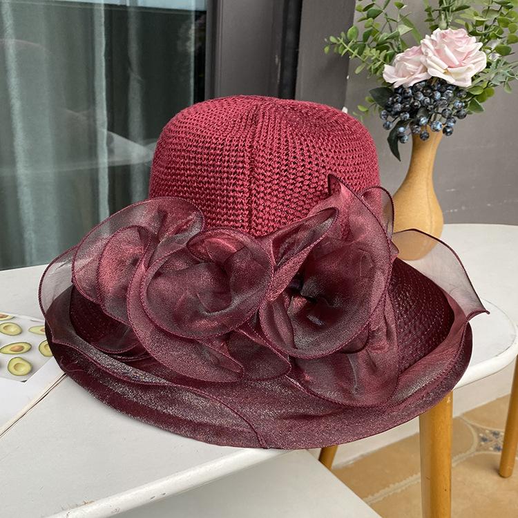 Шляпка-клош Lady's Church Derby Dress Cloche - Цветочная шляпа для вечеринки и свадьбы с дизайном Fascinator для женщин