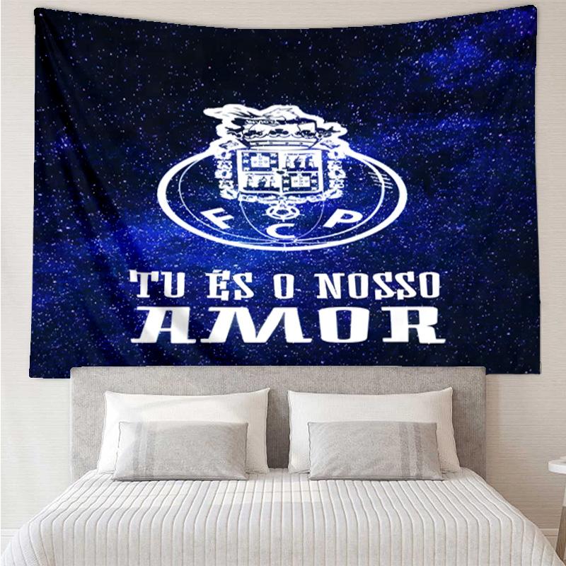 1PC Fc Crest Design Printed Tapestry Room Decoration Wall Hanging for Living Room Bedroom, dormitory, Birthday and Christmas gifts