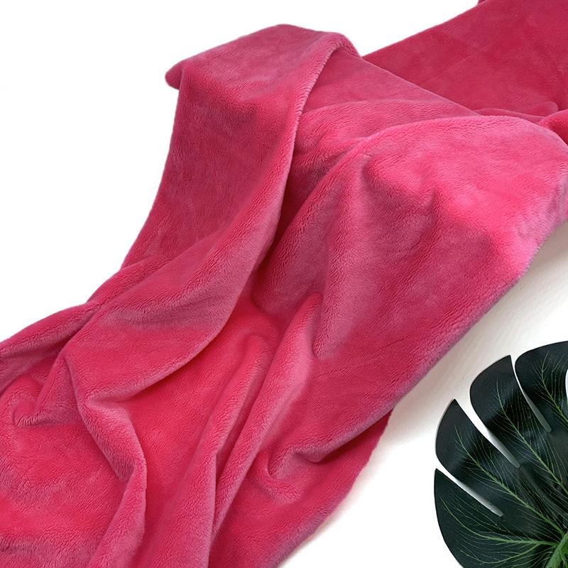 45x50 см удобная и мягкая ткань с ворсом 3 мм из полиэстера с кристаллами, супермягкая плюшевая ткань для шитья кукол