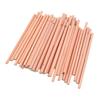 50PCS Environmental Protection Wooden HB 2B Pencil Graphite Writing Pencil(2B Triangular Rod)