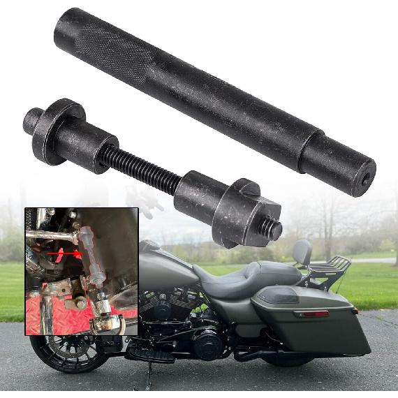 Shift Pedal Shaft Bushing Quick Remover/Installer Tools Compatible with 1985-UP Harley Touring Electra Glide Road Glide Big Twin
