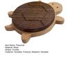 Wooden Turtle Coaster Heat Resistant Placemat for Drinks Anti-Scalding Pot Mat Reusable Table Mat Creative Party Accessory