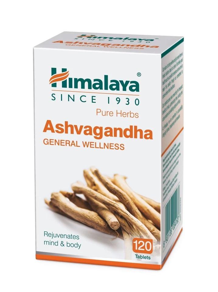 Himalaya Ashvagandha 120 Tablets | Stress Relief | Rejuvenates Mind & Body