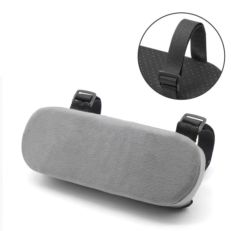 1pc Memory Foam Armrest Pads, Universal Elbow Support Cushion for Office Chair, Arm Pressure Relief Covers for Desk Chairs Home