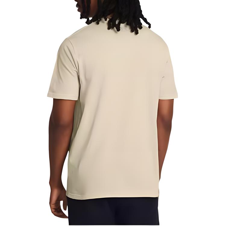 Under Armour ABC Boxed Large Logo Print Vintage Sports Training Футболка с коротким рукавом Мужские футболки Dusty-Gray 1361673-273