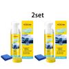 Homonth car interior foam cleaner winter snowmelt mud stains one wipe leather plastic universal maintenance kit 1set