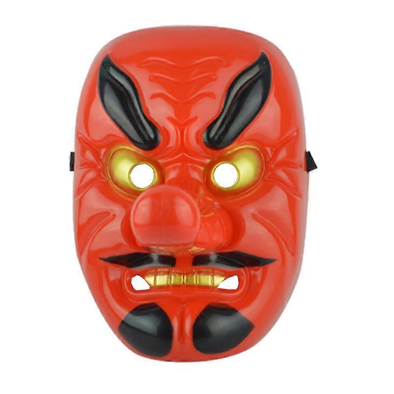 Halloween Red Tengu Mask Party cosplay mask