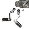 Engine Guard Highway Pegs Comfortable Motorcycle Highway Foot Pegs Reliable Durable for Davidson 2 (Long)