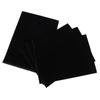 10pcs Self Adhesive Black Jewelry Box Lint Lining Sticky Flocked Cloth Accessory