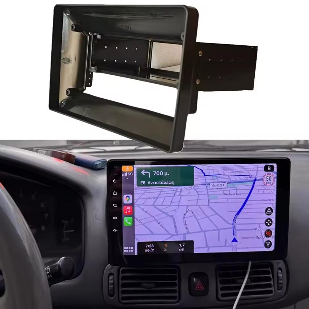 1 DIN 9 10-дюймовая универсальная рамка для автомагнитолы с сенсорным экраном, адаптер, панель для навигации