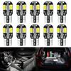 10 шт. светодиодных ламп W5W T10 Canbus 5730 8SMD 4014 26smd 12 В 6000 К 194 168 светодиодных автомобильных фонарей для карты, габаритных огней, автомобильных сигнальных ламп