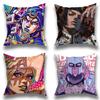 Аниме Чехол на подушку JoJo's Bizarre Adventure Чехол от пылевых клещей Невидимая молния шелковистый короткий плюш Чехол на подушку для дивана
