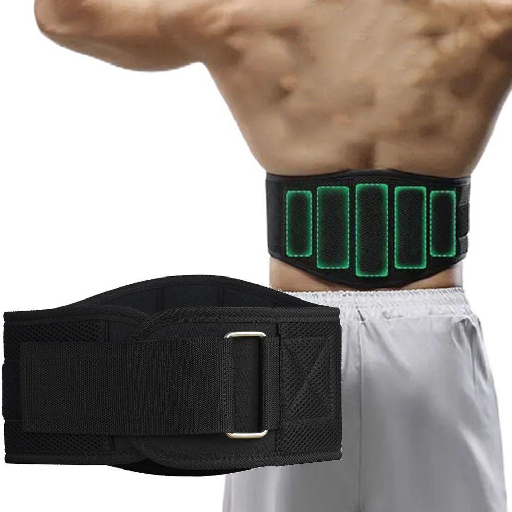 Thicken Sports Compression Waistband Professional Fitness Lumbar Support  Male