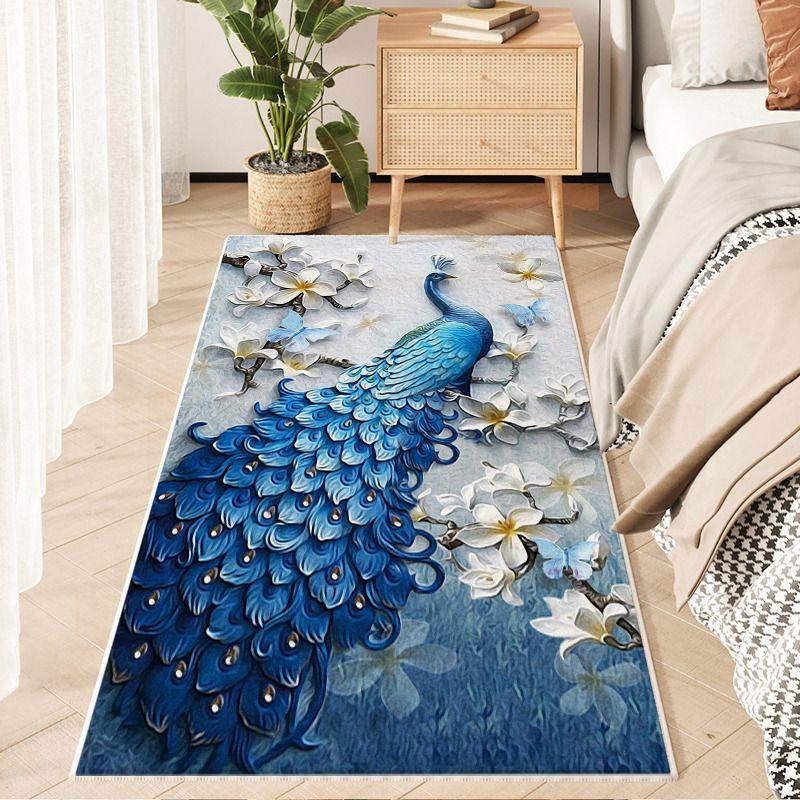 Длинный ковер у кровати, противоскользящий коврик, кухонный коврик, коврик для эркера, универсальный противоскользящий коврик, доступный