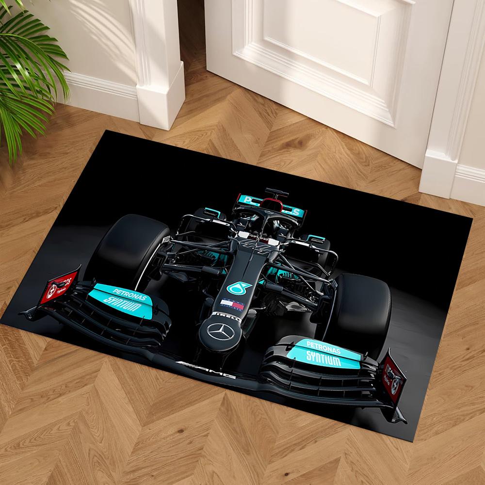 Mercedes AMG Petronas Team Floor Mat Perfect for Living Rooms Outdoor Kitchen Entryway Anti-slip Rug Office home decor
