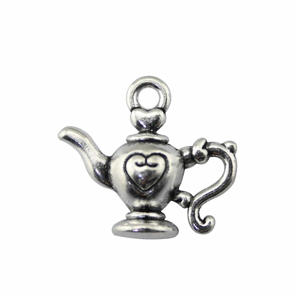 Подвески для чайника и чайника, подвески для ногтей, милые украшения для мужчин