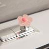 Nail Protector Toilet Tank Button Flower Shape Water Press Flush Button  Auxiliary Devic
