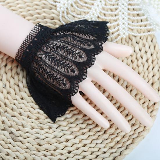 Yousheng 1 пара японские лолита манжеты на руки кружевная отделка искусственный жемчуг косплей горничная аксессуары DIY швейная отделка женские для вечеринки