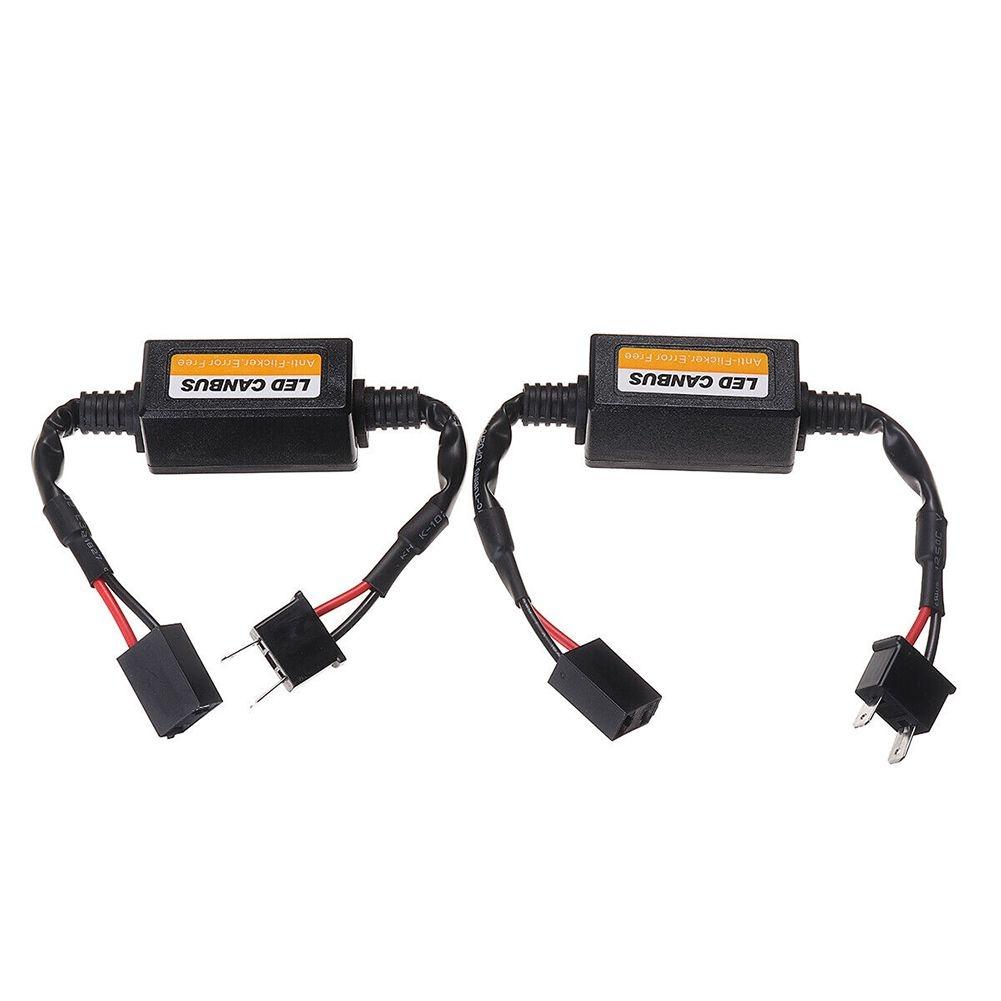 2X H7 фара LED-Canbus декодер компенсатор ошибок-резистор антимерцание
