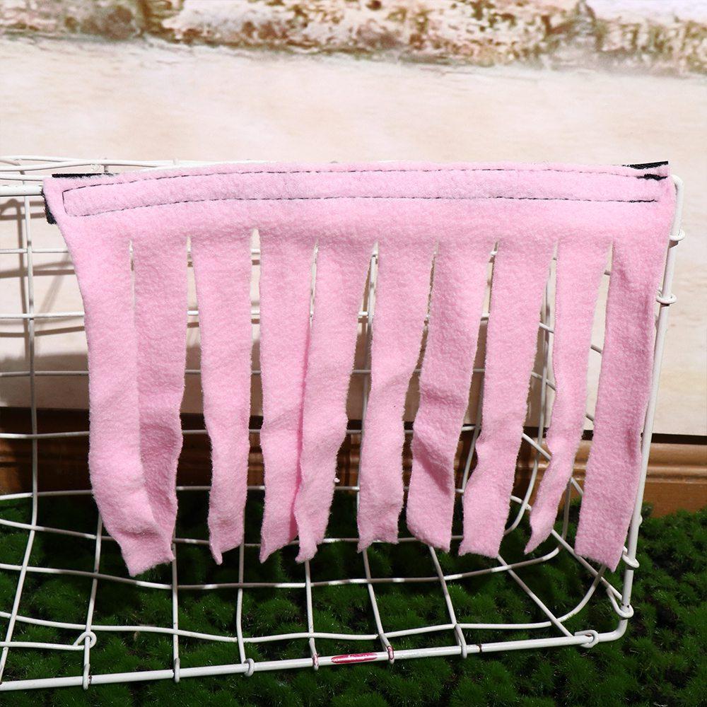 2 шт. Уютный домик-укрытие для хомяка, занавеска, дышащая дверная занавеска для домика морской свинки, крыса