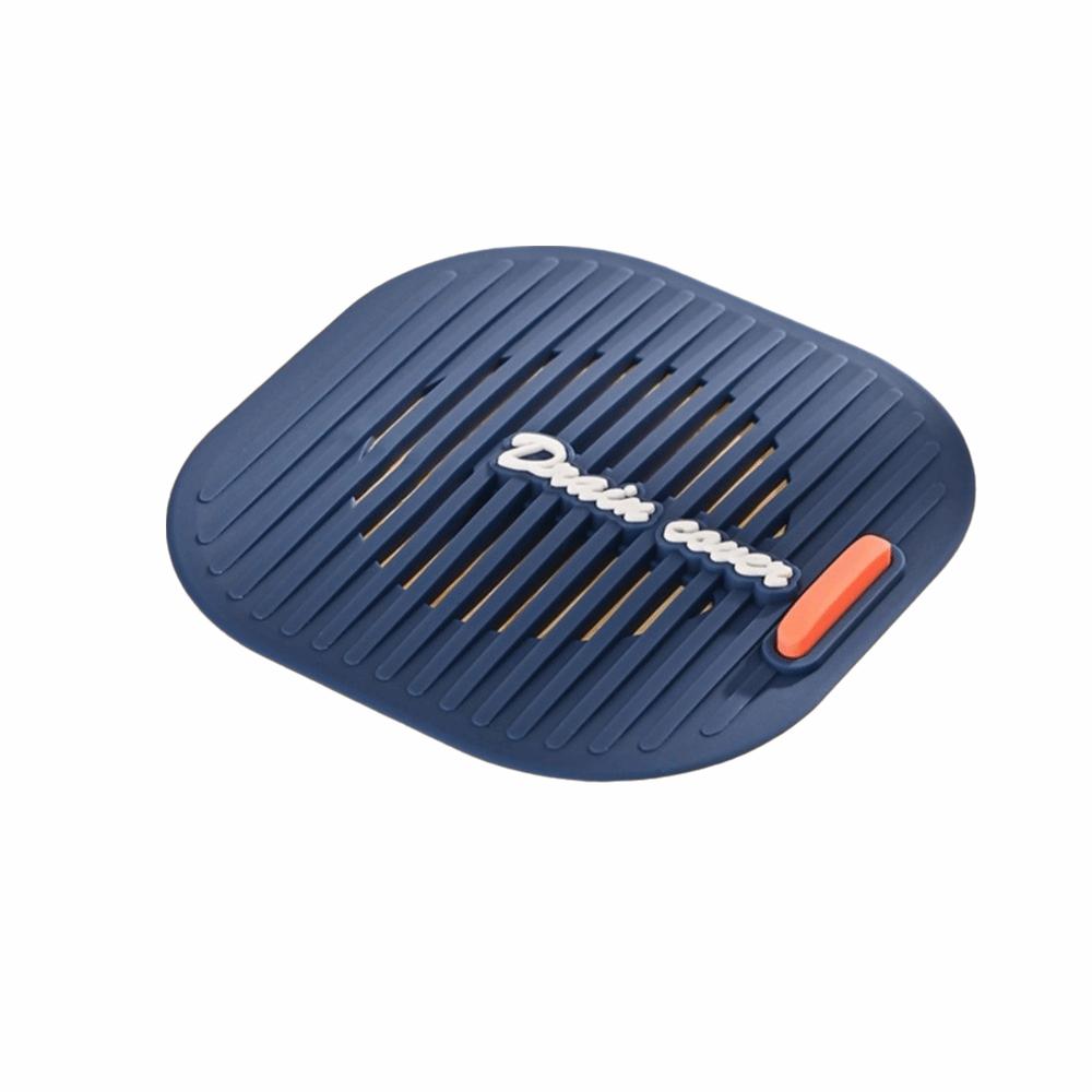 Silicone Sewer Floor Drain Cover Reusable Thickened Floor Drain Sticker Drainage Anti-blocking Shower Drain Cover