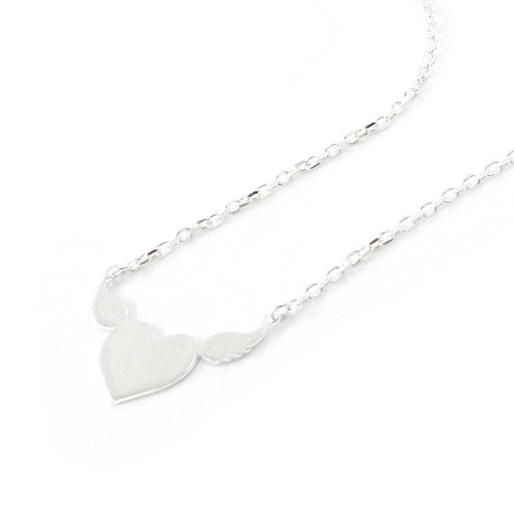 Les Trésors De Lily [B9849] - Серебряное колье «Влюбленное» - 10x20 мм